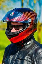 AGV K6 fiber nieuwstaat - XXL, Motoren, Kleding | Motorhelmen, Dames, Tweedehands, AGV, XXL