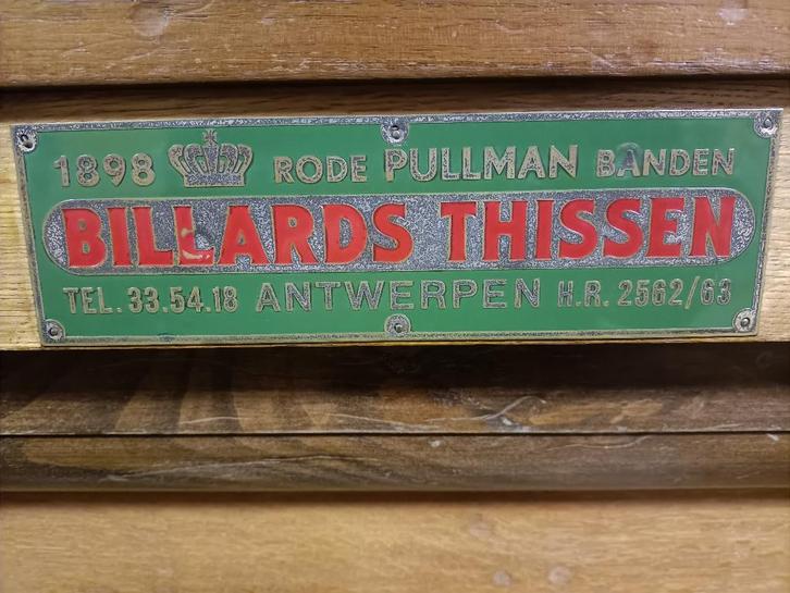 biljarttafel, Sport en Fitness, Biljarten en Poolen, Gebruikt, Biljarttafel, Ophalen