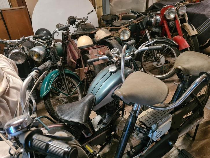 Verschillende Belgische Oldtimer Brommers, Fietsen en Brommers, Brommers | Oldtimers, Ophalen