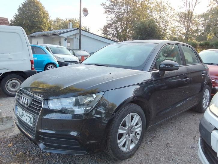 Audi A1 2013  1.6L 201.730km, Auto's, Audi, Bedrijf, Te koop, A1, Diesel, Euro 5, Stadsauto, 5 deurs, Handgeschakeld, Zwart, Voorwielaandrijving