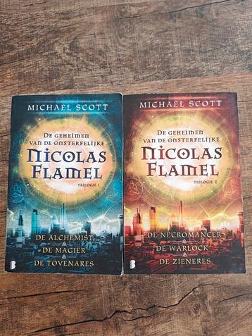 M. Scott De geheimen van de onsterfelijke Nicolas Flamel 1&2 beschikbaar voor biedingen