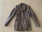 Bruine lederen jas Oakwood, maat S In perfecte staat, Kleding | Dames, Bruin, Ophalen of Verzenden, Zo goed als nieuw, Oakwood