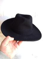 zwarte fedora hoed jack & jones maat L / XL / 60 ongebruikt, 60 cm (XL, 7½ inch) of meer, Hoed, Nieuw, Ophalen of Verzenden