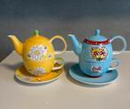 Thé pour une personne - Bol et carafe - 2 sets, Maison & Meubles, Neuf, Enlèvement ou Envoi, Céramique, Autres styles