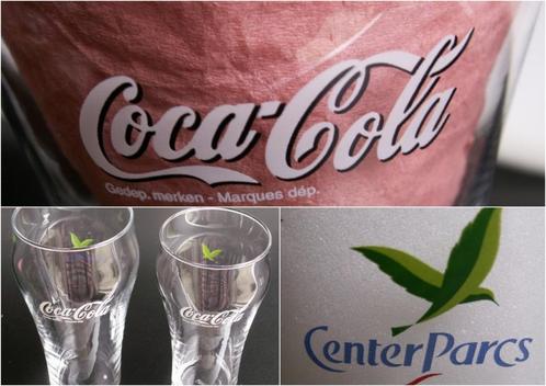 Set Coca Cola Center Parcs glazen Coca-Cola en logo, Verzamelen, Glas en Drinkglazen, Nieuw, Ophalen of Verzenden