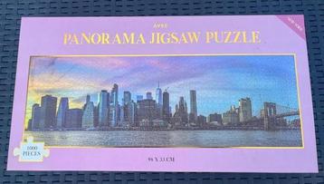 1000 stukjes puzzel – Skyline van New York – 98x33 cm beschikbaar voor biedingen