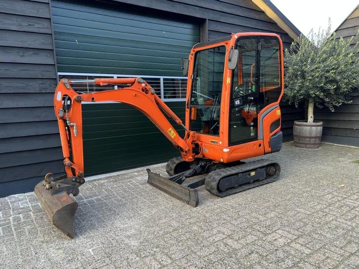 Kubota KX016-4 minigraver / graafmachine / minikraan, Zakelijke goederen, Machines en Bouw | Industrie en Techniek, Ophalen