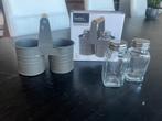 8 sets - Peper en zoutvaatje, Ophalen, Nieuw, Glas, Glas of Glazen