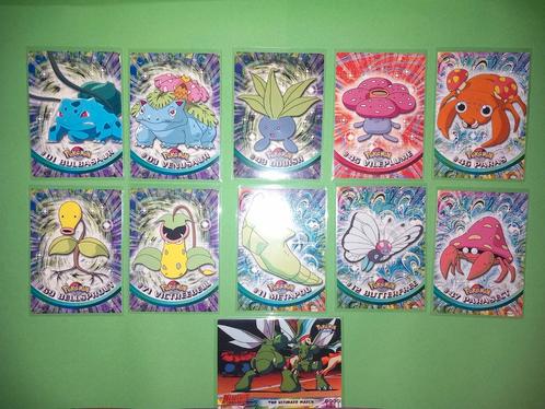 Pokemon Topps kaarten 1999 [ Grass 13], Hobby en Vrije tijd, Verzamelkaartspellen | Pokémon, Zo goed als nieuw, Meerdere kaarten