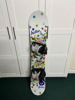 Snowboard Burton (138cm) met Flow bindingen, Sport en Fitness, Snowboarden, Ophalen, Zo goed als nieuw, Bindingen