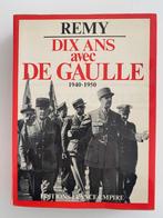 Remy Dix Ans avec De Gaulle 1940 1950, Boeken, Gelezen, Ophalen of Verzenden, Politiek en Staatkunde, Remy