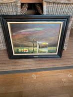 Mooie houten lijst 90x70. binnenmaat 70x50cm, Antiek en Kunst, Kunst | Schilderijen | Klassiek