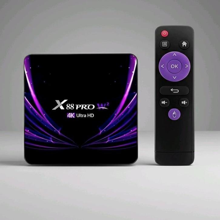 4K PRO IPTV-decoder Plug & Play-klaar STABIEL Gegarandeerd, Audio, Tv en Foto, Decoders en Harddiskrecorders, Zo goed als nieuw