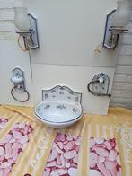 Lavabo set met lampjes van Maurice herbeau lille, Huis en Inrichting, Ophalen