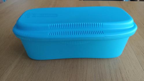 Cuiseur à pâtes micro-ondes Tupperware, Huis en Inrichting, Keuken | Tupperware, Zo goed als nieuw, Overige typen, Blauw, Ophalen of Verzenden