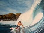 Schilderij surfer, Enlèvement