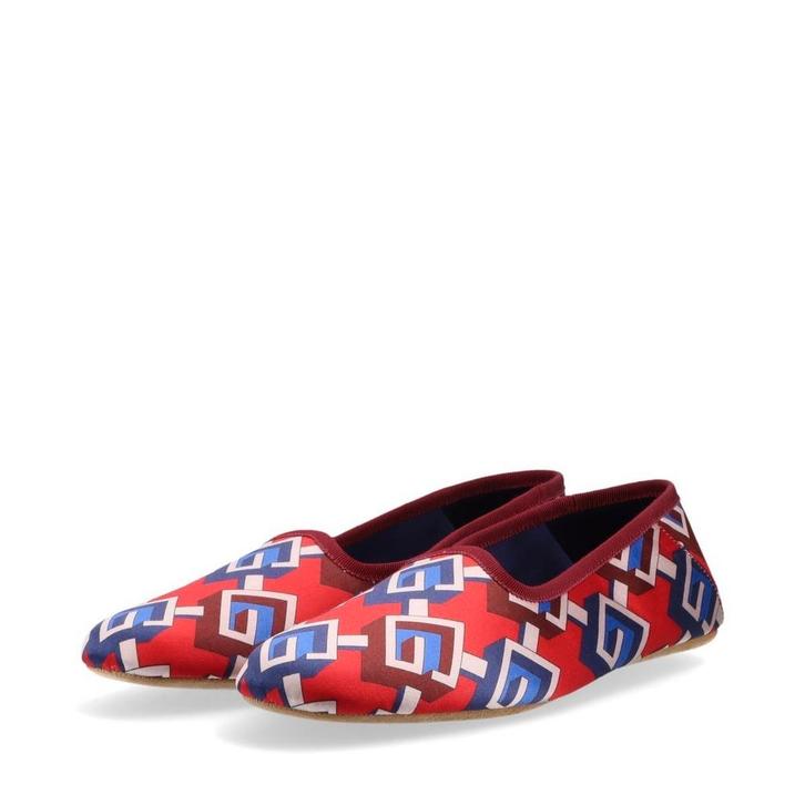 Gucci 38 satijnen instappers, Kleding | Dames, Schoenen, Nieuw, Pantoffels of Sloffen, Rood, Verzenden