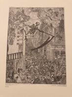James ensor etsen 1989 perfecte staat, Antiek en Kunst, Ophalen