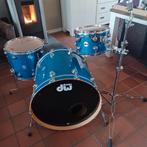 Dw collectors maple serie drumstel met 23 INCH basdrum zgst, Zo goed als nieuw, Ophalen