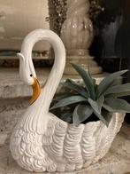 Vintage ceramic swan planter, Antiek en Kunst, Ophalen of Verzenden