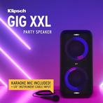 Klipsch Gig XXL - bluetooth partybox karaoke batterij, Audio, Tv en Foto, Luidsprekerboxen, Zo goed als nieuw, 60 tot 120 watt