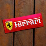 Emaille Schild FERRARI Dealer Reclamebord Vintage Italië 80s, Envoi, Utilisé, Panneau publicitaire