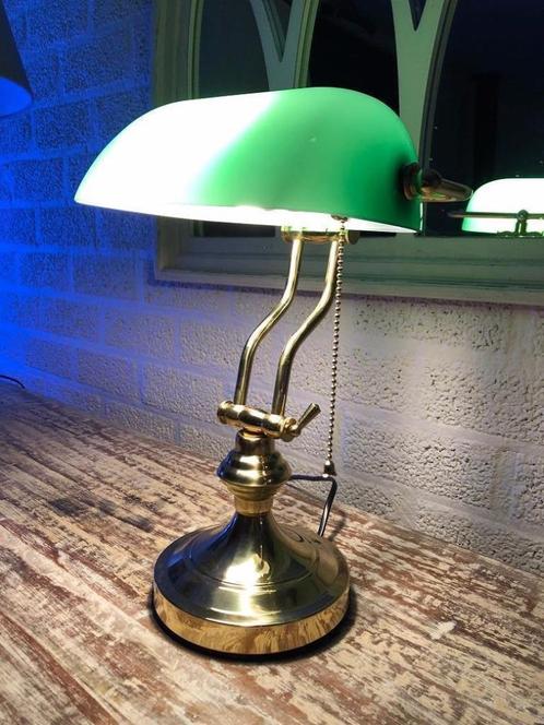 buro lamp,bureau, Huis en Inrichting, Lampen | Tafellampen, Nieuw, Glas, Ophalen of Verzenden