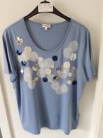 MAYERLINE Lichtblauwe T-shirt met aplicaties Maat: 1L   € 3, Vêtements | Femmes, T-shirts, Manches courtes, Bleu, Mayerline, Porté