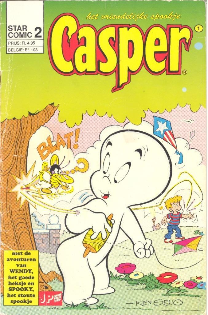 Star Comic nr 2 - Casper nr 1 Het vriendelijk spookje., Boeken, Stripverhalen, Gelezen, Eén stripboek, Ophalen of Verzenden