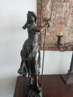 19 eeuwse bronzen beeld, van Hans Schork1849., Antiek en Kunst, Kunst | Beelden en Houtsnijwerken, Ophalen
