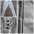 Witte broek stretch NIEUW L/ XL, Kleding | Dames, Broeken en Pantalons, Ophalen of Verzenden, Nieuw