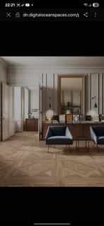 Keramisch houtlook parket 90x90, Smmss, Zo goed als nieuw, Ebs, Ophalen