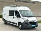 Dubbele Cabine Citroen Jumper 6 zitplaatsen l 21% BTW wagen, Auto's, Bestelwagens en Lichte vracht, 2500 kg, Wit, 6 zetels, Start-stop-systeem