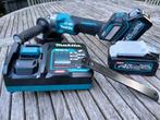 Makita XGT haakse slijper 125mm op accu 40 V GA029G, Doe-het-zelf en Bouw, Ophalen of Verzenden, Zo goed als nieuw