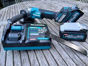 Makita XGT haakse slijper 125mm op accu 40 V GA029G beschikbaar voor biedingen