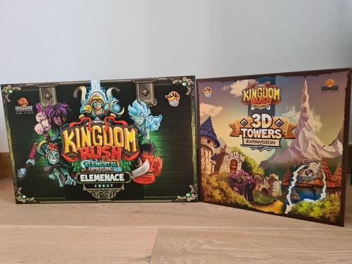 Kingdom Rush : Elemenace Chest + 3D Towers, Hobby en Vrije tijd, Gezelschapsspellen | Bordspellen, Zo goed als nieuw, Ophalen of Verzenden