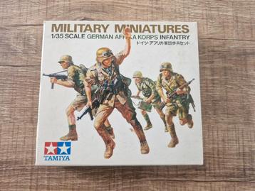 Tamiya German Afrika Korps Infantry 1/35 beschikbaar voor biedingen