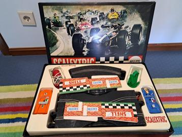 Circuit autos Scalextric en bon état , boite d'origine ,1972 beschikbaar voor biedingen