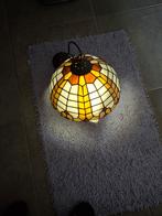 Mooie oude Tiffany hang lamp 80/90J oud. 30 cm op 21 hgt, Ophalen of Verzenden, Zo goed als nieuw