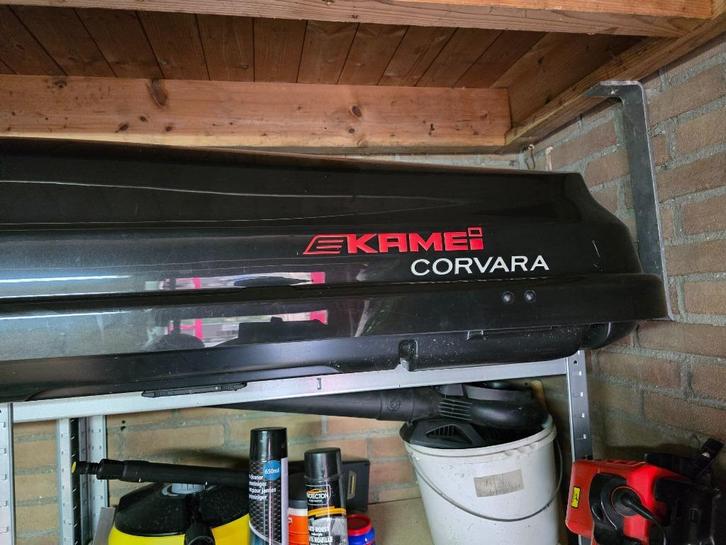 KAMEI Corvara S475 Dakkoffer Hoogglans WEG=PECH, Auto diversen, Dakkoffers, Zo goed als nieuw, Ophalen