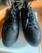 Sneakers Geox noires, T 40, cuir, neuves, Enlèvement ou Envoi, Sneakers et Baskets, Noir, Neuf