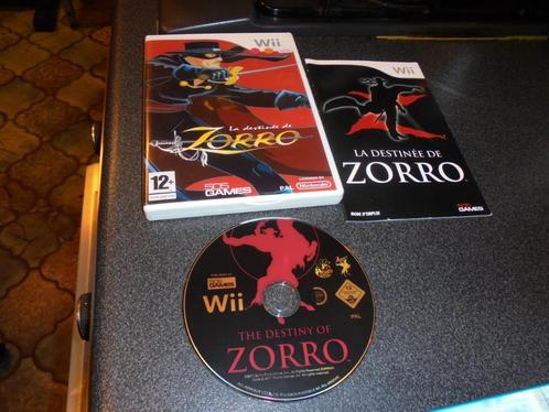 WII La destinée de ZORRO (FRANS) (orig-compleet), Consoles de jeu & Jeux vidéo, Jeux | Sony PlayStation 1, Utilisé, Aventure et Action