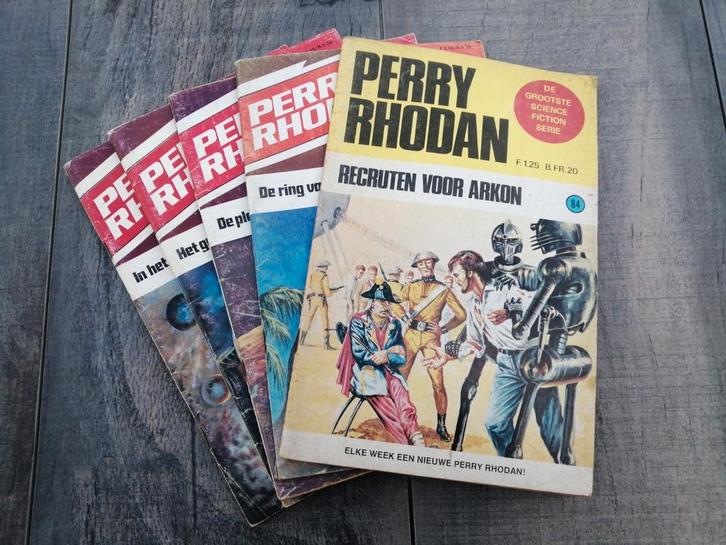 Lot 5 x 'Perry Rhodan', Boeken, Strips | Comics, Gelezen, Ophalen of Verzenden