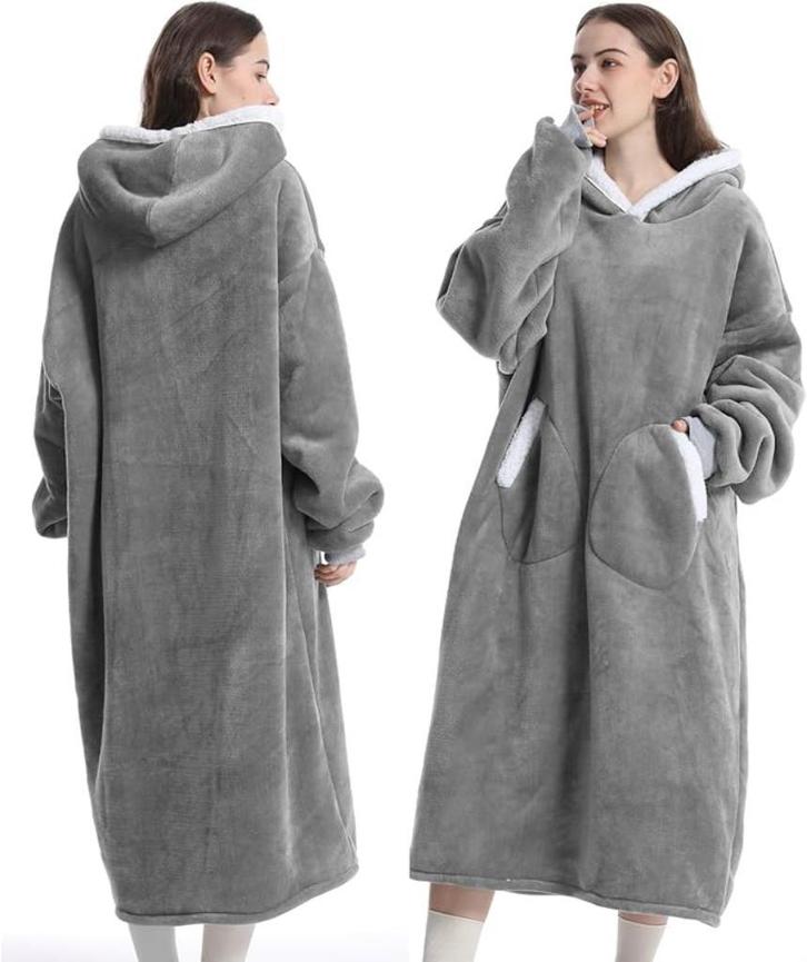 Hoodie, oversized deken met capuchon | ultrazacht, Kleding | Dames, Truien en Vesten, Nieuw, Verzenden