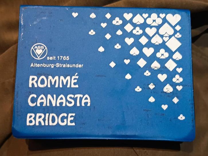 ASS Altenburg-Stralsunder speelkaarten (2 x 55), Verzamelen, Speelkaarten, Jokers en Kwartetten, Zo goed als nieuw, Speelkaart(en)