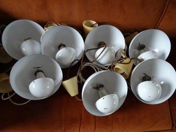 Vintage Verner Panton Flowerpot lamp 189e p stuk 7stuks 1968 beschikbaar voor biedingen