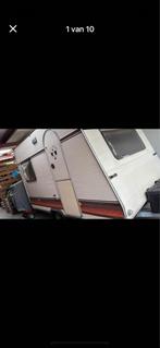 Leuke gerenoveerde caravan, Caravans en Kamperen, Vast bed, Tot en met 3, Particulier, Koelkast