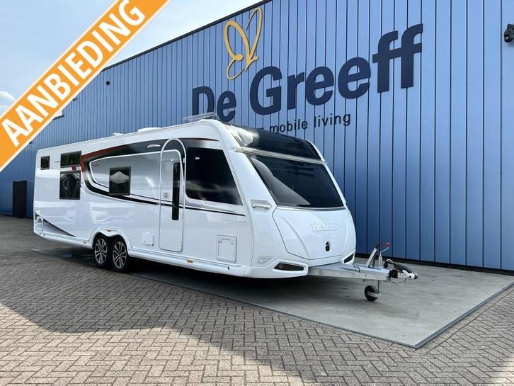 Kabe Imperial 780 TDL FK E8 KS Top Aanbieding, Caravans en Kamperen, Caravans, Bedrijf, tot en met 3, 2000 kg en meer, Rondzit