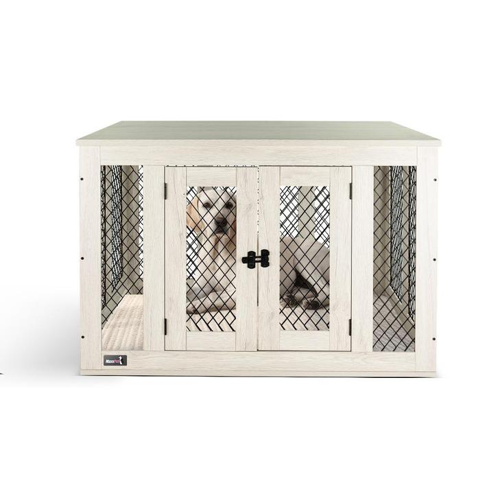 MaxxPet Houten Hondenbench 94x60x72cm, Dieren en Toebehoren, Hondenbenches, Nieuw, Ophalen of Verzenden