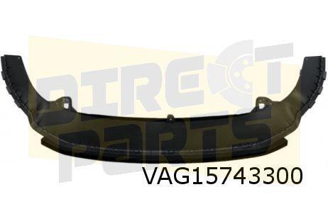 Volkswagen Caddy (7/15-12/20) (2K) voorbumperspoiler (satijn, Auto-onderdelen, Carrosserie, Bumper, Volkswagen, Voor, Nieuw, Ophalen of Verzenden